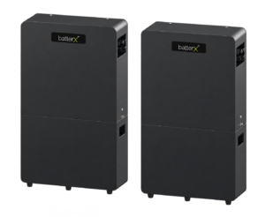 Twin Charcoal BatterX Battery Cabinets